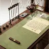 Nuevo Tapete de Fieltro Estilo Chino para Caligrafía, Decoración de Atmósfera de Escritorio para Escritura Especial con Pincel, Tapete de Escritorio Estilo Chino para Sala de Estudio