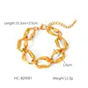 Procesamiento y Personalización de Pulseras Europeas y Americanas de Acero Inoxidable, Cadenas Retorcidas, Cadenas de Hoja, Cadenas Figaro, Cadenas de Hueso de Serpiente, Pulseras Transfronterizas de Acero de Titanio
