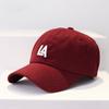 Gorra de Béisbol con Letra Simple de Nuevo Estilo para Mujer, Marca de Moda ins, Estilo Coreano, Primavera y Verano, Versátil, Visera Curva, Gorra para Hombre con Protección Solar