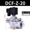 Válvula de Pulso Eletromagnético 24V Coletor de Pó de Bolsa 6 Pontos de Injeção Dmf-Z-20/25 Ângulo Reto Válvula Eletromagnética de Pulso de 1 polegada