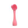Cepillo facial de silicona cepillo limpiador de mascarilla logo de mano doble cara suave cepillo de silicona