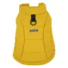 Abrigo de invierno impermeable para mascotas de dos tonos con cuello alto, chaleco cortavientos y cálido, adecuado para uso en exteriores, se puede sujetar a una correa, chaqueta de algodón casual para perros