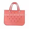 Bolsa de Praia Portátil Feminina de Espuma EVA Direto da Fábrica Bolsa para Legumes de EVA Bolsa com Furos Bolsa de Praia Estampada