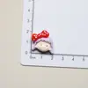 Accesorios de resina DIY cabeza de niña arcoíris gel de crema para pastel caja de almacenamiento de horquillas para el pelo material para funda de teléfono móvil hebilla de zapato