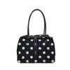 Bolso de Lunares para Mujer, Gran Capacidad, Estilo Transfronterizo Nuevo Primavera 2026, Bolso de Hombro Tote Casual Simple para Oficinistas en el Trayecto