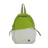 Bolso de pecho con bloques de color transfronterizo para estudiantes, mochila pequeña para viajes, bolso cruzado casual 2026, mochila deportiva de gran capacidad