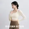 Top de Yoga Nuevo 2026 Verano Delgado Manga Larga Ropa de Fitness Conjunto Deportivo para Mujer Pantalones de Tiburón para Entrenamiento de Pilates