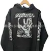 Marca de Moda Transfronteiriça Primavera e Outono Novo Moletom Casual com Capuz Personalizado Moletom Pulôver Hoodie Top Estilo Preguiçoso