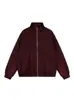Chaqueta Minimalista de Alta Gama Desestructurada con Cuello Alto para Hombre y Mujer, Nuevo Estilo Retro Americano, Estilo Urbano Genial, Ropa de Abrigo Holgada y Versátil