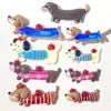 Accesorios de Resina de Perro Salchicha de Dibujos Animados Pasador Casero Llavero Funda para Teléfono Móvil Hebilla de Zapato Accesorios Material de Bricolaje Venta al por Mayor