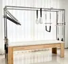 Cama Core Pilates Pequena Cama Branca Duas em Um Cadillac Liga de Alumínio Cama Core Estúdio de Yoga Equipamento de Pilates