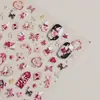 Nuevos Pegatinas para Uñas de Conejo Durazno Rojo Estilo Nuevo Relieve Lindos Postre Corazón de Durazno Rosa Pegatinas Adhesivas para Uñas Decoración para Teléfono