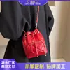 Bolsa de Boda con un Toque de Alta Gama, Bolso Rojo Pequeño para Mujer, Nuevo Modelo 2026 Bolsa de Dama de Honor, Bolso Cruzado, Bolso Rojo Pequeño para Novia