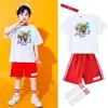 Traje de Cheerleading Infantil para Jogos Infantis Traje em Grupo para Jardim de Infância Traje de Cheerleading Dança Jazz