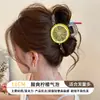 Atacado de acessórios de cabelo Dongdaemun Coreia: Grampos de cabelo da nuca da moda para mulheres, presilhas tubarão de alta qualidade e requintadas