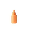 Em estoque Frasco conta-gotas colorido de ombro reto 30ml Frasco dispensador de líquido de essência de vidro fosco Frasco de óleo essencial de vidro macaron