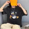 Camiseta de Manga Corta para Niña, Top de Marca Transfronteriza de Moda para Niños, Atuendo de Verano para Niñas Mayores, Camiseta Básica Casual de Manga Media Estilo Vintage