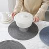 Novo Material de Poliéster Mesa de Jantar Tapete de Isolamento Térmico de Alta Qualidade Proteção de Mesa Tapete para Comida Ocidental Tapete para Copo Anti-escaldante Tapete de Mesa