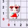 Gafas de Sol de Dibujos Animados Lindas, Falda, Gato, Accesorios para Máquina de Muñecas de Pegamento Cremoso DIY, Pasador de Pelo, Parche Guka, Hebilla de Zapato, Resina