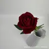 Flor Artificial Rosa Perla Terciopelo Transfronteriza Flor Artificial Rosa Día de San Valentín Arreglo Floral Cascada de Rosas Decoración de Pared de Flores Material Floral