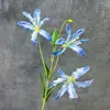 Lírios artificiais para decoração de casa e hotel, flores de seda para arranjos de casamento, arranjos florais, decoração floral artificial para exportação atacado