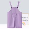 Novo Macacão Infantil de Verão em Cores Doces para Meninos e Meninas, Roupa Casual Fina de Verão para Apresentação em Estilo Coreano