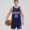 Uniformes Deportivos de Baloncesto Estilo Americano para Adultos y Niños, Conjuntos de Entrenamiento a la Moda, Compra Grupal al por Mayor, Gráficos, Texto y Números Impresos