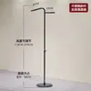 Arara de Exposição para Loja de Roupas, Cabideiro de Chão em Aço Inoxidável, Cabideiro, Ilha Suspensa Lateral Prateleira de Exposição para Loja de Roupas Femininas