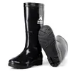 Botas de Lluvia Aote para Hombre 805 Negras de Caña Alta Zapatos de Goma de Seguridad para el Trabajo Zapatos de Agua para Pesca Protección Triple Fabricante de Botas de Lluvia Venta al por Mayor