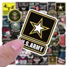 50 piezas venta caliente transfronteriza pegatinas de marca de moda graffiti conmemorativo de veteranos pegatinas decorativas para funda de teléfono móvil, patineta, computadora, equipaje