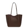 Bolso de Hombro Retro de Gran Capacidad con Patrón Lichi para Mujer 2024 Nuevo Transfronterizo de Alta Gama Sencillo para Trabajo y Desplazamientos
