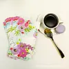 Venta Directa de Fábrica de Servilletas Rosas con Estampado Floral 33*40cm Adecuadas para Cenas de Lujo, Alta Calidad