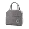 Fábrica em estoque bolsa térmica para almoço portátil estudante trabalhador de escritório com bolsa para refeição bolsa de almoço caixa à prova d'água bolsa atacado