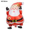 Balão de Natal Desenho Animado Alienígena Balão de Filme de Alumínio Papai Noel Feliz Natal Decoração Suprimentos para Decoração de Véspera de Natal