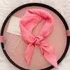 Pañuelo Cuadrado Autodiseñado Estilo Pastoral con Lunares Florales, Bufanda de Cuello de Algodón y Lino, Pañuelo Decorativo para la Cabeza, Retro Artístico, Fresco y Sencillo, Pañuelo de Cintura Estilo Ins