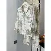 Nuevo conjunto de pijama de estilo coreano para mujer, 200 gramos, imitación de algodón, cárdigan holgado de manga larga para otoño, conjunto de ropa para el hogar para mujer