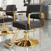 Cadeira de Cabeleireiro, Banco Específico para Salão para Corte de Cabelo, Assento Ajustável de Alta Qualidade para Permanente e Coloração, Cadeira Rotativa para Higiene Pessoal Atacado