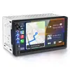 Rádio Automotivo 2DIN de 7 polegadas Tela CarPlay Sem Fio Player MP5 para Carro Máquina de Carro Linux