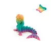 Impressão 3D Venda Quente Transfronteiriça Popular Sereia Oceano Articulado Peça Única Articulações Ornamentos de Brinquedo de Mesa para Festivais