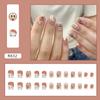 Bonito Desenho Animado Arte de Unhas Infantis Pequeno Animal Unhas Postiças Vestindo Peças de Unhas Removíveis Advanced Sense Adesivos de Unhas Curtas