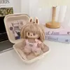 Conjunto de ropa para muñeca Labubu barbería retro, compatible con la 1ª, 2ª y 3ª generación de Labubu, atuendo de repuesto moderno