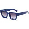 2025 nuevas gafas de sol de montura gruesa europeas y americanas de moda caja gafas de comercio exterior gafas personalizadas transfronterizas de montura grande