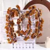 Ratán Sintético, Flores Artificiales, Uvas, Enredaderas de Camote, Tigre Trepador, Hojas de Hiedra, Enredaderas Florales Retorcidas, Transfronterizo de Amazon