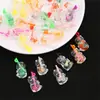 Copo de Fruta de Resina Simulada Pingente de Joia Artesanal DIY Pulseira Caseira Colar Brincos Joia Pingente de Chaveiro