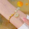 Recomendar Pulseira de Jade Ruyi Hetian Satisfatória Pulseira Completa de Hortênsia Pulseira de Temperamento Presente de Aniversário para Meninas