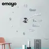 Directo de fábrica Amazon explosiones creativo caliente sala de estar europeo decorativo acrílico diy creativo reloj de pared