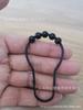 Anillo de cortina de ducha de bola con hebilla de calabaza de cinco cuentas, gancho para cortina, hebilla para cortina, gancho para cortina, anillo de cinco cuentas de hierro a granel