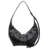 Bolso Nuevo de Comercio Exterior de un Solo Hombro Bajo el Brazo Transfronterizo Retro de Mano Gran Capacidad Bolso Simple de Media Luna Versátil para Viajes Bolso de Empanada