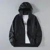 Roupas de proteção solar Verão masculino Leve Secagem rápida Seda Gelo Sensação de frescor Solta Casual plus size Roupas de proteção solar Jaqueta fina masculina Casaco