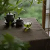 Nuevo mantel de té estilo chino para preparar té junto a la chimenea, escritorio, estudio, mantel de camping, tela clásica para mesa de té estilo Zen, hecho a medida con un sentido de elegancia